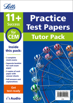 Misc. Letts 11+ Success - 11+ Mock Test Papers Tutor Pack for Cem Inc Audio Download Book