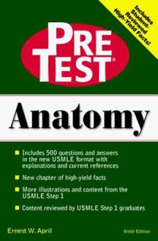 Paperback Anatomy: PreTest Self-Assessment and Review Book