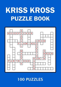 Paperback Kriss Kross Puzzle Book - 100 Puzzles Book