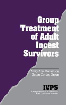 Hardcover Group Treatment of Adult Incest Survivors Book