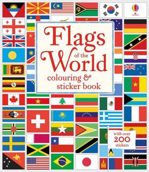 DRAPEAUX DU MONDE - COLORIAGES ET AUTOCOLLANTS - Book  of the Sticker and Colouring Books