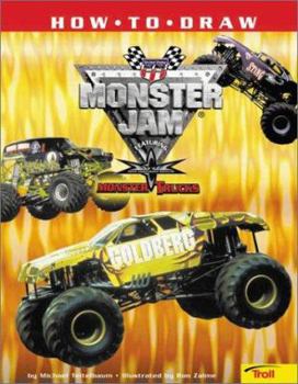 Paperback How to Draw Monster Jam Book