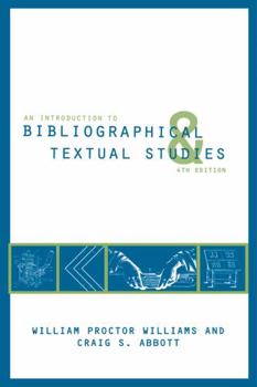 Paperback An Introduction to Bibliographical and Textual Studies Book