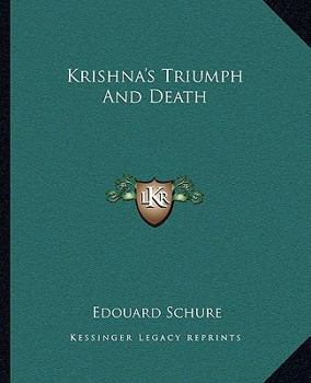 Paperback Krishna's Triumph And Death Book