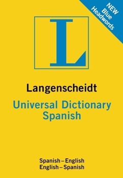 Paperback Langenscheidt Universal Dictionary Spanish Book