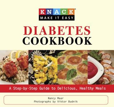 Paperback Diabetes Cookbook: A Step-By-Step Guide to Delicious, Healthy Meals Book