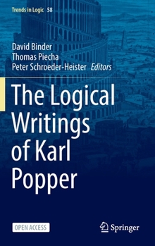 Hardcover The Logical Writings of Karl Popper Book