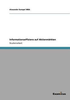 Paperback Informationseffizienz auf Aktienmärkten [German] Book