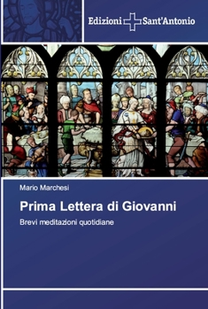 Paperback Prima Lettera di Giovanni [Italian] Book