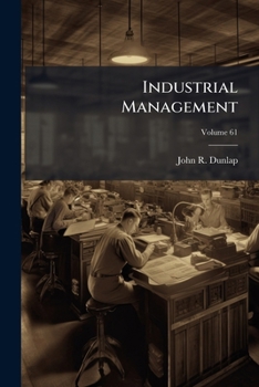 Paperback Industrial Management; Volume 61 Book