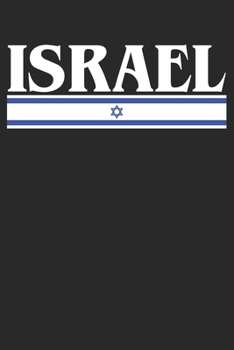 Notebook: Israel Dot Grid 6x9 120 Pages