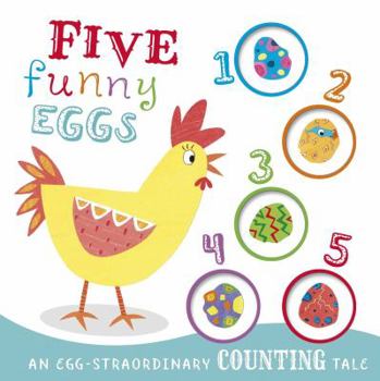 Board book Five Funny Eggs: Counting Book