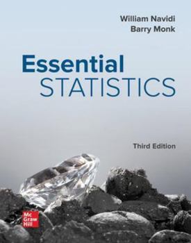Hardcover Essential Statistics Book