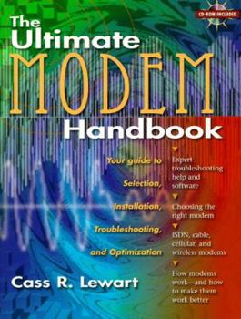 Paperback The Ultimate Modem Handbook [With Accompanying] Book