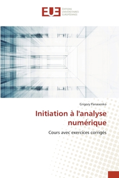 Paperback Initiation à l'analyse numérique [French] Book