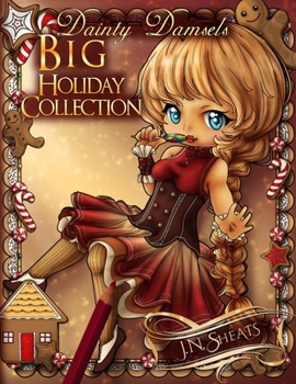 Paperback Dainty Damsels: Big Holiday Collection Book