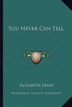 Paperback You Never Can Tell Book