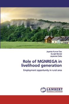 Paperback Role of MGNREGA in livelihood generation Book