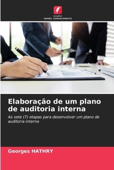 Paperback Elaboração de um plano de auditoria interna [Portuguese] Book