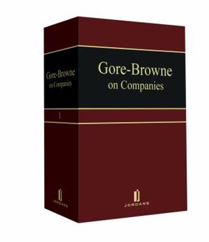 Loose Leaf Gore-browne on Companies Book