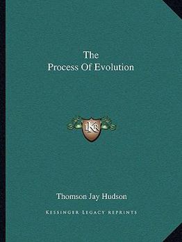 Paperback The Process Of Evolution Book
