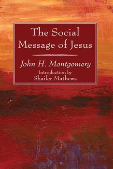 Paperback The Social Message of Jesus Book