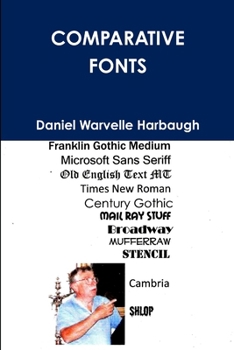 Paperback Comparative Fonts Book