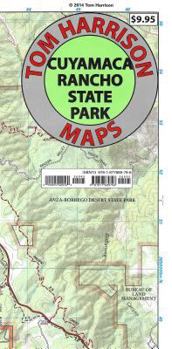 Map Cuyamaca Rancho State Park Trail Map Book