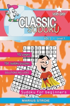 Paperback Classic Sudoku - very easy, vol. 3: grids 9x9 Book