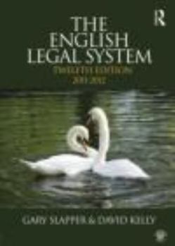 Paperback The English Legal System: 2011-2012 Book