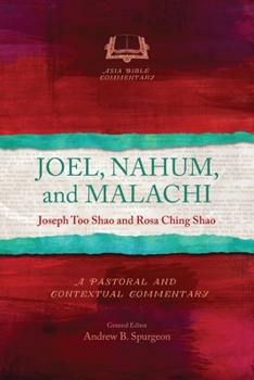 Paperback Joel, Nahum, and Malachi: A Pastoral and Contextual Commentary Book