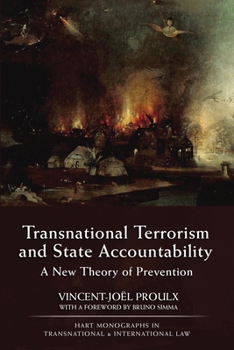 Hardcover Transnational Terrorism and State Accountability: A New Theory of Prevention Book