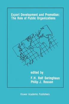 Paperback Export Development and Promotion: The Role of Public Organizations Book