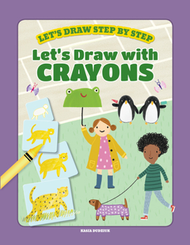 Paperback Let's Draw with Crayons Book