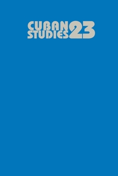 Paperback Cuban Studies 23 Book