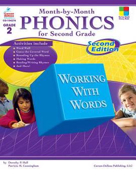 Paperback Month-By-Month Phonics for Second Grade Book