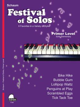 Paperback Festival of Solos: Primer Level Early Elementary Level Book