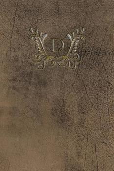 Paperback Monogram "D" Notebook Book