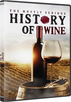 DVD The Mostly Serious History Of Wine Book