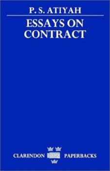 Paperback Essays on Contract Book