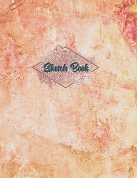 Sketchbook Journal for Girls: 120 Pages of 8.5"x11" Blank Paper for Drawing, Sketching and Creative Doodling. Personalized Artist Notebook and Sketchbook Journal