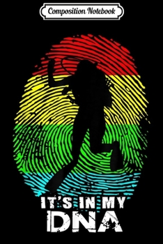 Composition Notebook: Its In My DNA Retro Marine Biologist 70s Vintage  Journal/Notebook Blank Lined Ruled 6x9 100 Pages