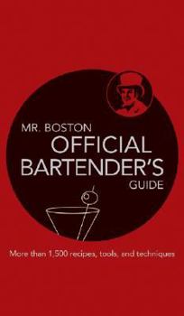 Hardcover Mr. Boston: Official Bartender's Guide Book
