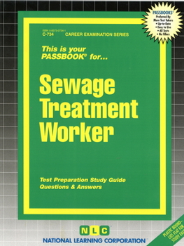 Paperback Sewage Treatment Worker: Test Preparation Study Guide, Questions & Answers Book