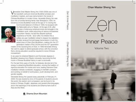 Paperback Zen & Inner Peace - Volume Two: Great Dharma Drum - Talks with Master Sheng Yen Book