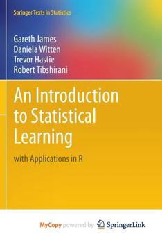 Paperback An Introduction to Statistical Learning: with Applications in R Book