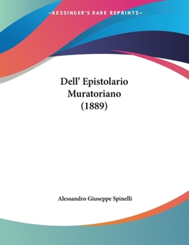 Paperback Dell' Epistolario Muratoriano (1889) [Italian] Book