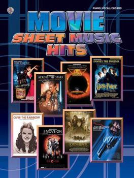 Paperback Movie Sheet Music Hits Book