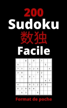 Paperback 200 Sudoku Facile Format de poche: avec Solutions [French] Book