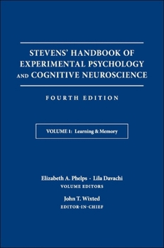 Hardcover Stevens' Handbook of Experimental Psychology and Cognitive Neuroscience, Learning and Memory Book